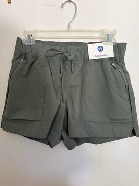 Outdoor Voices Women's Olive Green RecTrek Shorts